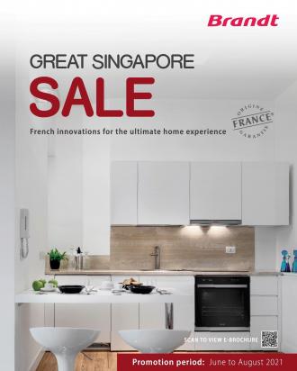 Brandt Great Singapore Sale (1 Jun 2021 - 31 Aug 2021)
