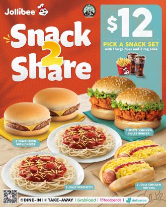 Jollibee Snack 2 Share Promotion