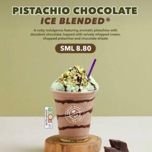 Coffee Bean Singapore: New Pistachio Chocolate Ice Blended - A Nutty Indulgence! (From 9 June)