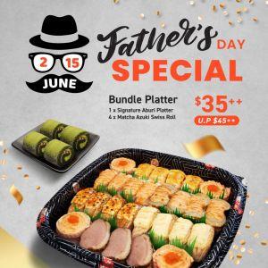 Sushi Express Father’s Day Bundle Platter Promotion (until 15 Jun 2025)