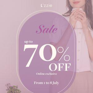 L'zzie Online Sale Up To 70% OFF (1-8 July 2025)