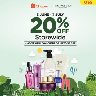 Shopee The Face Shop GSS Sale (6 June 2021 - 7 July 2021)