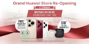 Huawei Westgate Grand Reopening Promotion (2-3 Aug 2025)