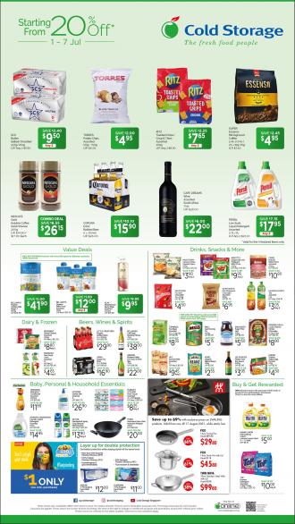 Cold Storage Grocery Promotion (1 Jul 2021 - 7 Jul 2021)