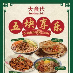 Food Republic VivoCity $5 Delightful Deals Promotion | 8-30 September 2025