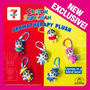 7-Eleven Crayon Shinchan Aromatherapy Plush Blind Box Exclusive | Sep 2025