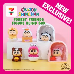 7-Eleven Crayon Shinchan Forest Friends Blind Box Exclusive
