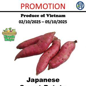 Sheng Siong Vegetable Promotion: Japanese Sweet Potato & Huai Shan Deals (2–5 Oct 2025)