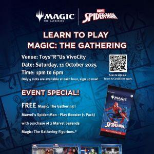 Toys R Us Vivocity Learn to Play Magic: The Gathering (11 October 2025)
