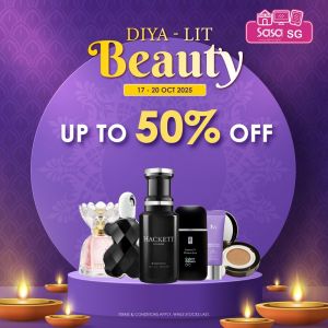 Sasa Diya-Lit Beauty Promotion Up To 50% OFF (17-20 October 2025)
