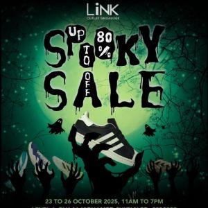 LINK Spooky Sale: Up to 80% Off Footwear, Apparel & Accessories (23–26 Oct 2025)
