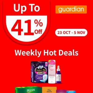 Guardian Promotion: Weekly Hot Deals Up to 41% Off (23 Oct – 5 Nov 2025)