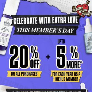 Kiehl's Members Day Promotion (23 Oct - 2 Nov 2025)