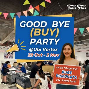 Four Star Moving Out Sale: Ubi Vertex Huge Mattress & Sofa Deals (29 Oct – 2 Nov 2025)