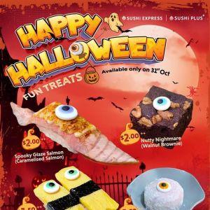 Sushi Express & Sushi Plus Halloween Fun Treats (31 October 2025)
