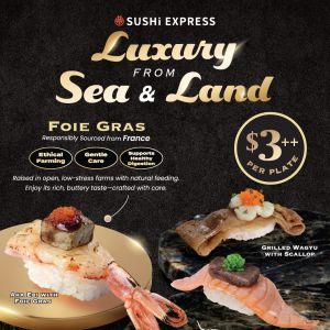 Sushi Express Luxury from Sea & Land (1 Nov - 31 Dec 2025)
