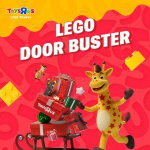Toys R Us LEGO Doorbuster Promotion: 30% OFF Selected LEGO Sets (30 Oct – 2 Nov 2025)