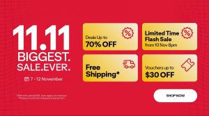 Decathlon 11.11 Sale: Up to 70% OFF + Vouchers & Free Shipping (7–12 Nov 2025)