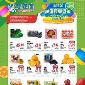 Scarlett Fruit Promotion: Fresh Fruit Deals & Special Prices (21 Nov – 18 Dec 2025)