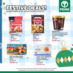 Prime Supermarket Christmas Promotion: Festive Deals on Groceries (Until 1 Jan 2026)