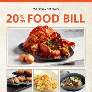 JUMBO Seafood Promotion - 20% OFF Food Bill