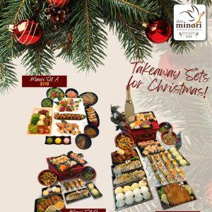 Shin Minori Takeaway Sets for Christmas