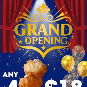Beard Papa’s VivoCity Grand Opening Special: Any 4 Puffs for $18 or Any 6 Puffs for $26 (24–31 Dec 2025)