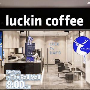 Luckin Coffee The Rail Mall Grand Opening Promotion: 1-for-1 Drinks (23 Dec 2025 - 5 Jan 2026)