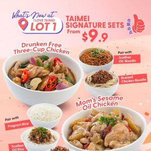 I Love Taimei Lot 1 Special: New Taimei Signature Sets from $9.90