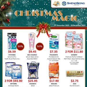 Sheng Siong Christmas Magic Promotion: Festive Supermarket Deals (25–28 Dec 2025)