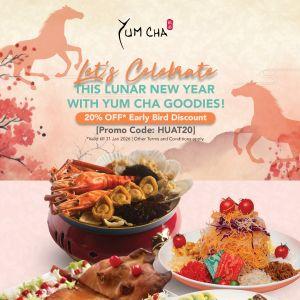 Yum Cha CNY Menu 2026: 20% OFF Early Bird Promo Code HUAT20 (Until 31 Jan)
