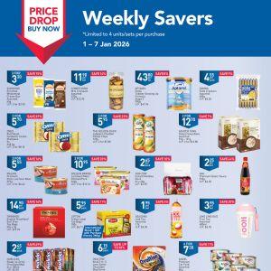 NTUC FairPrice Weekly Savers: 1-For-1 Shokubutsu & Price Drops (1-7 Jan 2026)