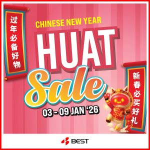 BEST Denki CNY Huat Sale (3-9 Jan 2025)