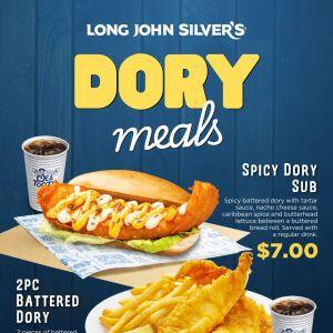 Long John Silver's Dory Meals