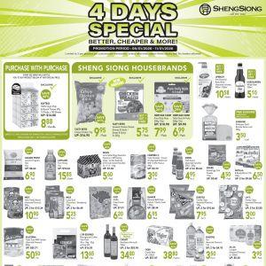 Sheng Siong 4 Days Special: Buy 1 Get 1 Free Deals (8-11 Jan 2026)