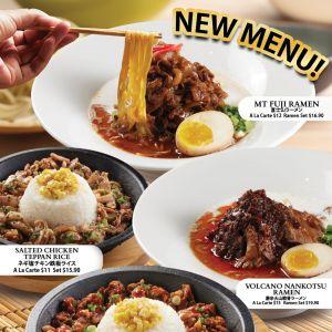 Ajisen Ramen New Menu