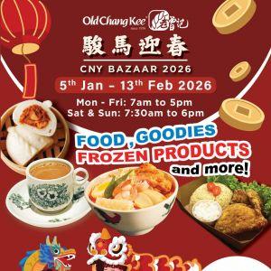 Old Chang Kee CNY Bazaar 2026: Frozen Goodies & Live Food Stalls (5 Jan - 13 Feb)