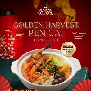 Penang Culture CNY Festive Sets: Early Bird Pen Cai & Reunion Feasts (15 Jan - 3 Mar 2026)