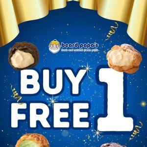 Beard Papa’s Members’ Day: Buy 1 Free 1 Cream Puffs (19-21 Jan 2026)