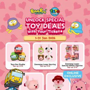 Pororo Park Special Toy Deals with Pororo Park Ticket (1-31 Jan 2026)