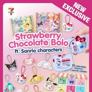 7-Eleven Sanrio Characters Package Charm & Choco Bolo Biscuit