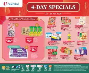 NTUC FairPrice 4-Day Specials: Skylight Abalone & CNY Deals (22-25 January 2026)