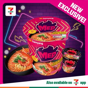 7-Eleven Exclusive: Samyang MEP Grilled Garlic Shrimp & Black Pepper Chicken Ramyeon
