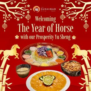The Sushi Bar Prosperity Yu Sheng: Early Bird Special & Prices (Now - Feb 2026)