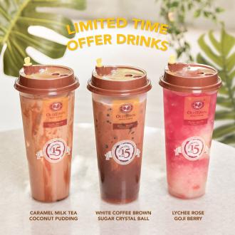 Oldtown White Coffee Limited Time Offer Drinks @ $4.90 Promotion
