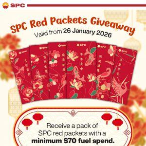 SPC CNY Red Packets Giveaway: Free Ang Bao with Fuel Spend (From 26 Jan 2026)