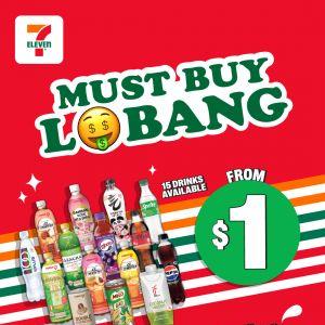 7-Eleven Must Buy Lobang: Drinks From $1 (28 Jan - 10 Feb 2026)