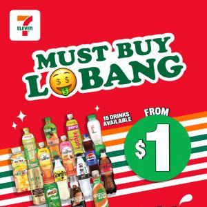 7-Eleven Must Buy Lobang: Drinks Promotion From $1 (25 Feb - 10 Mar 2026)