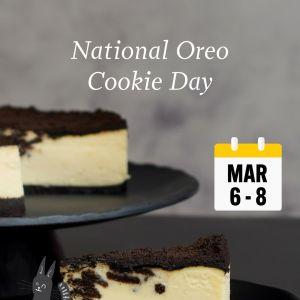 Cat & the Fiddle National Oreo Cookie Day: Oreo Sliced Cake Promotion (6 - 8 March 2026)