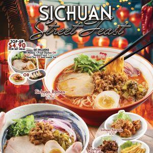 Ajisen Ramen Sichuan Street Feast: Sichuan Ramen & Maze Soba (March 2026)